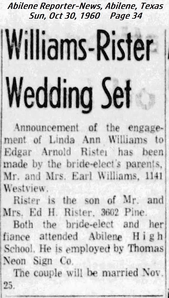 WILLIAMS-RISTER,LindaAnn